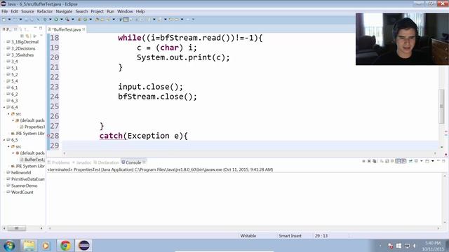 Buffered File Streams in Java (6.5) смотреть онлайн