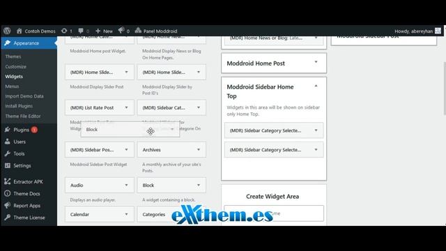 Install and Setting Import Demo Moddroid Wordpress Themes смотреть онлайн
