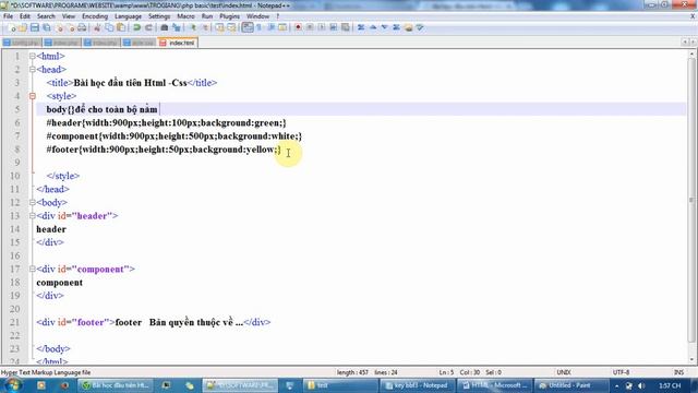 HTML-CSS-PHP-JAVASCRIPT-(Bài học đầu tiên) -1 смотреть онлайн