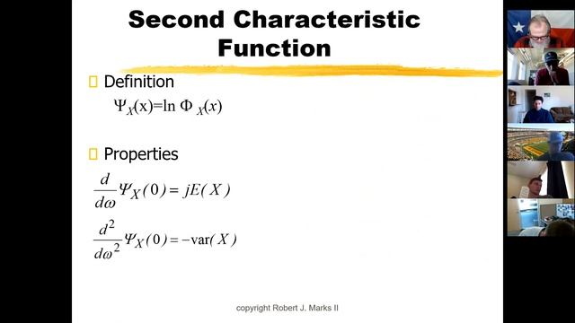 #8-Random Variables & Stochastic Processes: Characteristic Functions смотреть онлайн