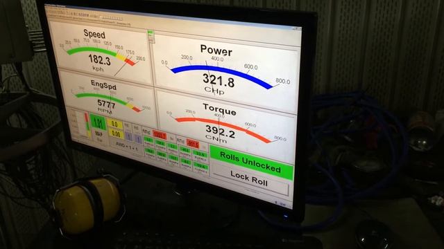 Замер мощности Skoda Octavia RS mk-3 REVO stage-1 323 hp/ 493 смотреть онлайн