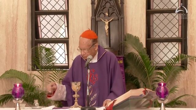 Holy Mass on Monday 1 March, 2021 Cardinal Oswald Gracias Archbishop of Bombay смотреть онлайн