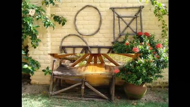 30 самых красивых скамеек для вашего сада смотреть онлайн