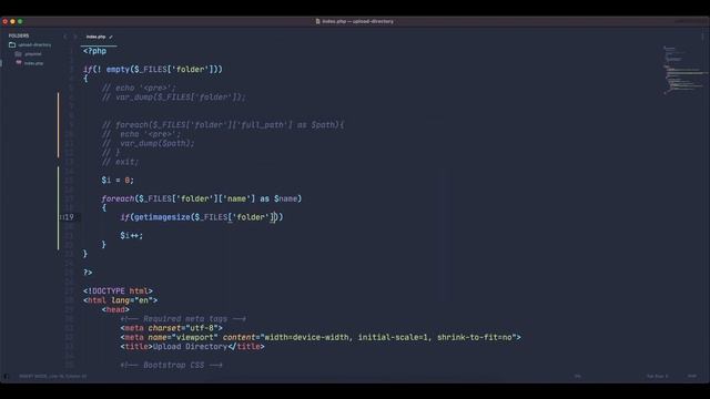 Uploader un dossier avec PHP 8.1 et Webkitdirectory смотреть онлайн