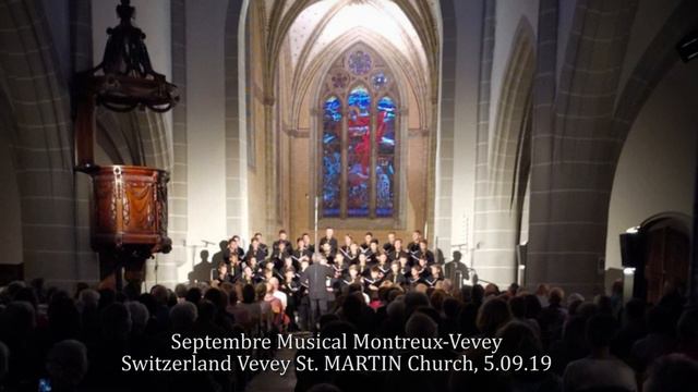 Septembre Musical Montreux-Vevey Switzerland Vevey St. MARTIN Church, 5.09.19 смотреть онлайн