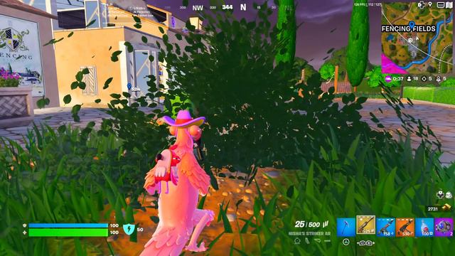 ASMR Gaming 😴 Fortnite Tex Flamingo Skin! Relaxing Gum Chewing 🎮🎧 Controller Sounds + Whispering 💤