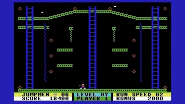 C64-Longplay - Jumpman Junior (720p) смотреть онлайн