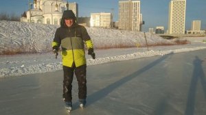 Как правильно падать на коньках