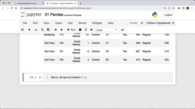 How to Add/Remove Rows and Columns From Pandas DataFrames смотреть онлайн