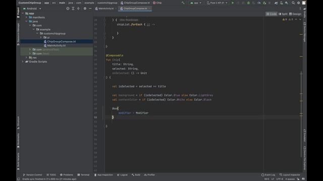 Customize Chip and Chip Group in Jetpack compose | Android Studio смотреть онлайн
