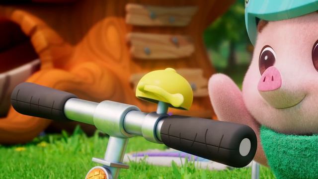 Playdate with Winnie the Pooh 🍯 | NEW SHORT | Piglet and the Tricycle | Episode 1 | @disneyjunior смотреть онлайн