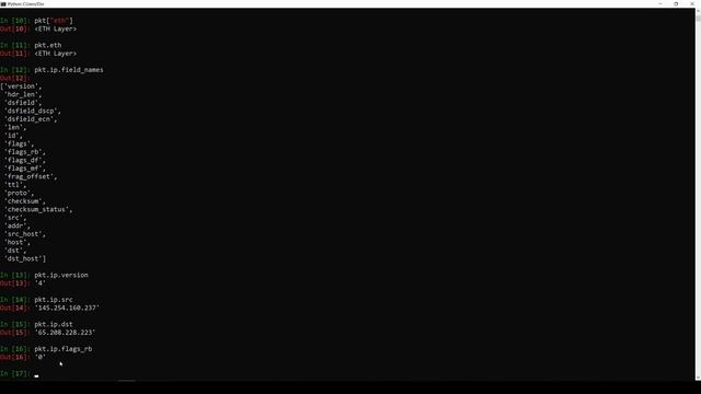 Pyshark Tutorial 1 - Basics смотреть онлайн