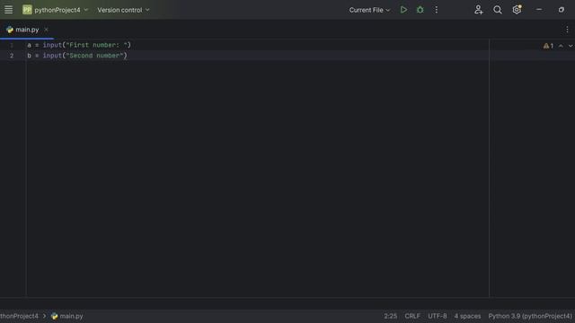 Easy PYTHON project for beginners. How to do addition in python. смотреть онлайн