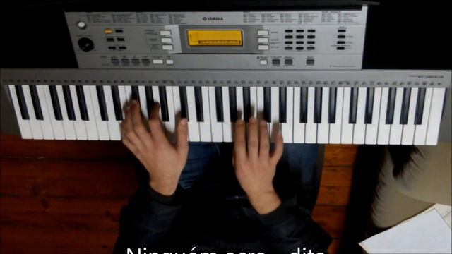 Pica do 7 - Piano chords & lyrics - Acordes e letra смотреть онлайн