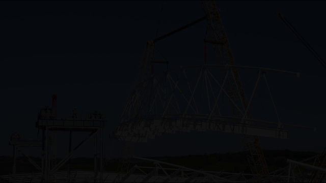 FS west stand arch timelapse смотреть онлайн