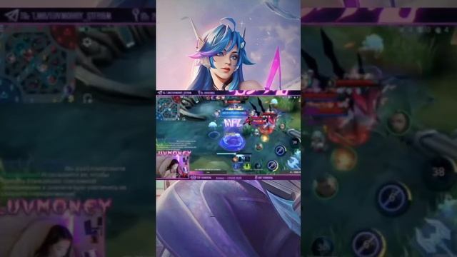 Я знаю, что в последнем можно было без ульты, но что поделать #mobilelegends #mlbb #kadita