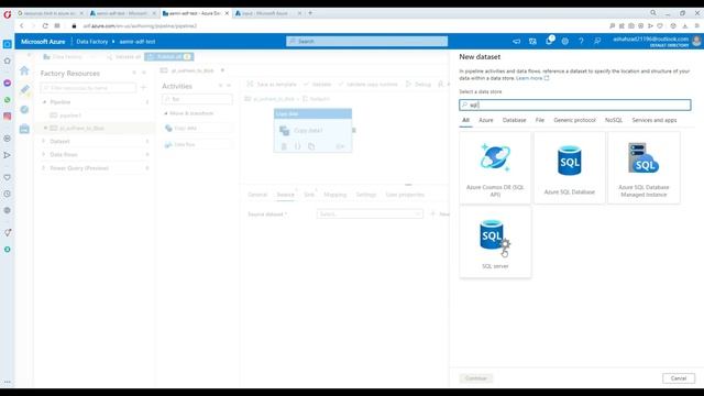 How to Create CSV Files Dynamically in Azure Blob Storage from On-Prem SQL Server Tables in ADF 202 смотреть онлайн