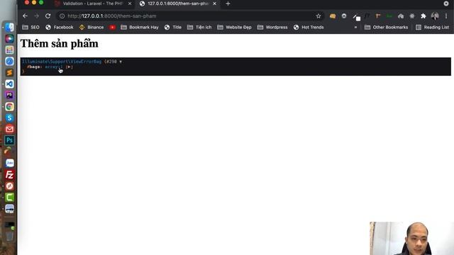 Khoá học Laravel Framework 8.x - Bài 21: Validation trong Laravel - Phần 1 смотреть онлайн