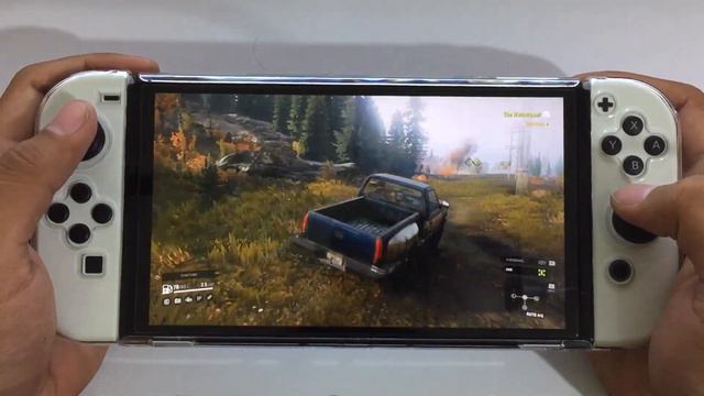 SNOW RUNNER Nintendo Switch OLED Gameplay смотреть онлайн