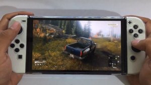 SNOW RUNNER Nintendo Switch OLED Gameplay