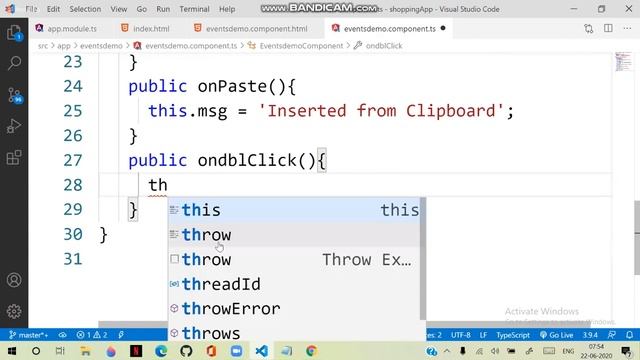 What is Angular..311..What is Key Event Binding in Angular .. смотреть онлайн