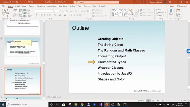 Java 1, Spring 2020 - Chapter 3 Part 4 смотреть онлайн