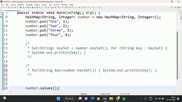 Iterate through HashMap in java || Shyam Sundar смотреть онлайн