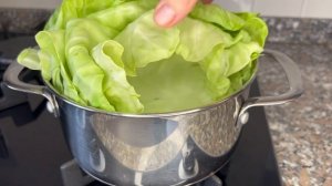 Домашние ГОЛУБЦЫ из молодой капусты. Целиком кочан не отвариваю. Рецепт.
