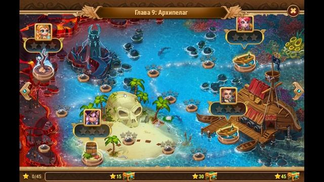 Hero Wars. The treasure in the 9th chapter. Passage from Sergey Fetisov смотреть онлайн