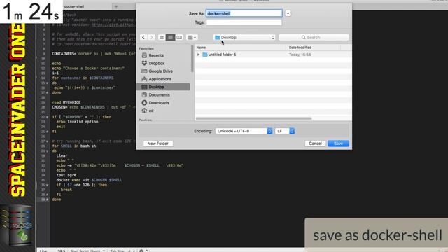 How to easily bash into a running docker container 2 minute tips ep05 смотреть онлайн