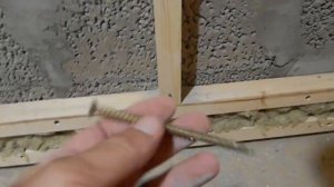 Монтаж бруса на стены под вагонку в парильном помещении. (Баня).