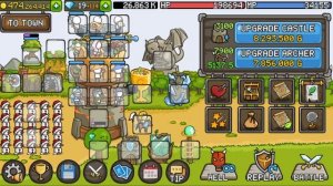 Grow Castle АФК билд на золото для ленивых