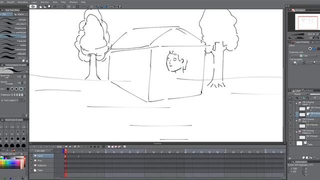 Мультипликация в Clip Studio смотреть онлайн