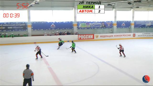 19. Ника - Автомобилист. "Золотая шайба" Волжский смотреть онлайн