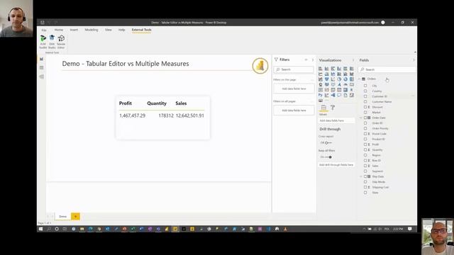 Power BI w praktyce S302 - Ekwipunek specjalisty Power BI - Tabular Editor смотреть онлайн