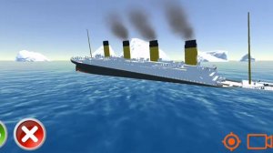 Титаник тонет... Игра Ship Mooring 3D, на телефон качается