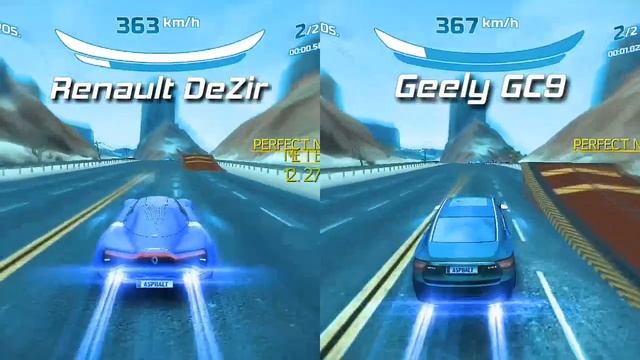Renault DeZir / Geely GC9 | Rivals Versus #29 – Asphalt Nitro смотреть онлайн