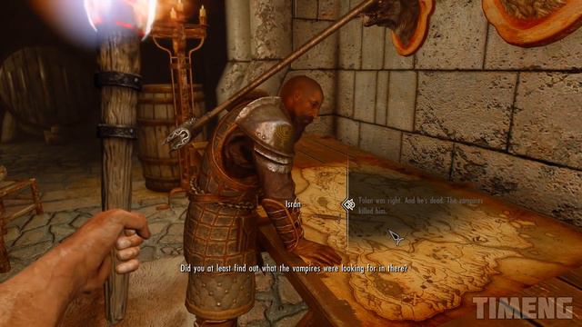 Isran's Reaction If You Don't Go to Volkihar Castle смотреть онлайн