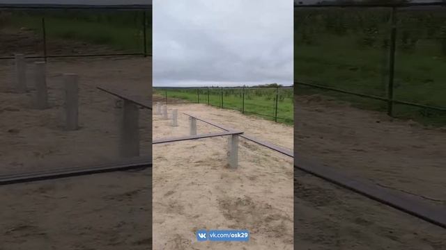 Установка забора и монтаж откатных автоматических ворот в Архангельске смотреть онлайн
