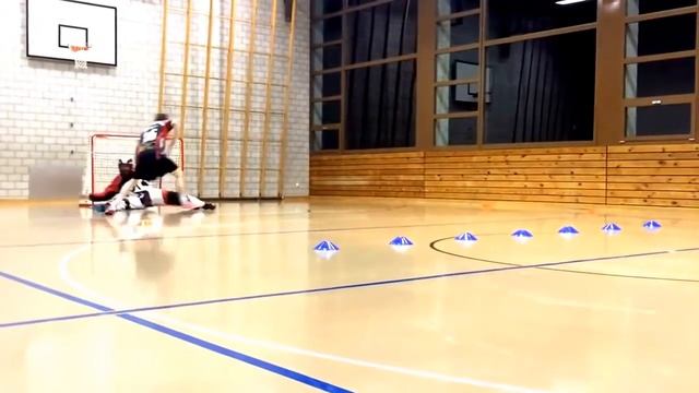 ФЛОРБОЛ---введение мяча,финты,бросок смотреть онлайн