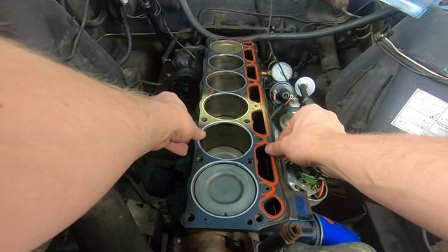 How To Install Cylinder Head - 200 C.I. Inline 6 Ford