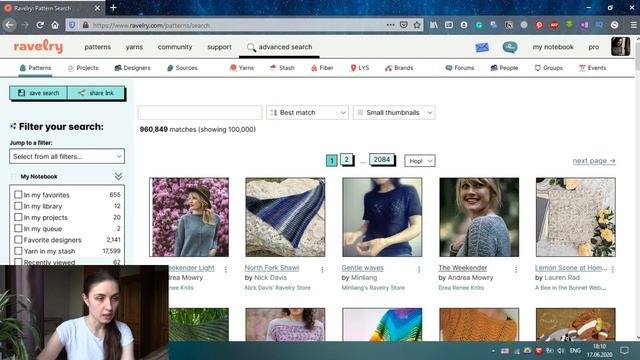НОВЫЙ ДИЗАЙН RAVELRY! Обзор сайта, функции и нововведения || Полезный сервис для вязальщиц смотреть онлайн