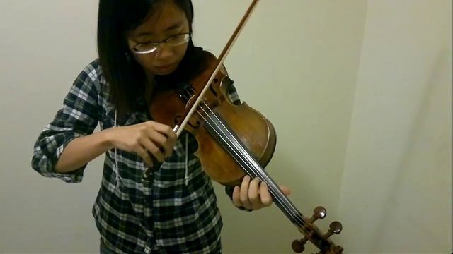 4 Octave G Major Scale Violin(Student Sylvia Li)
