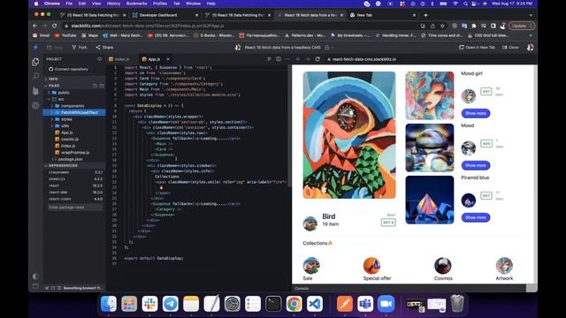 #4 - Build Time - Using React 18 Suspense to fetch data from a headless CMS смотреть онлайн