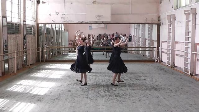 ГОСэкзамен по народному танцу. этюд на материале Дагестанского танца смотреть онлайн