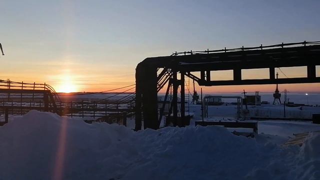 Первый восход солнца после полярной ночи/ The first sunrise after the polar night/ 极夜之后的第一个日出 смотреть онлайн