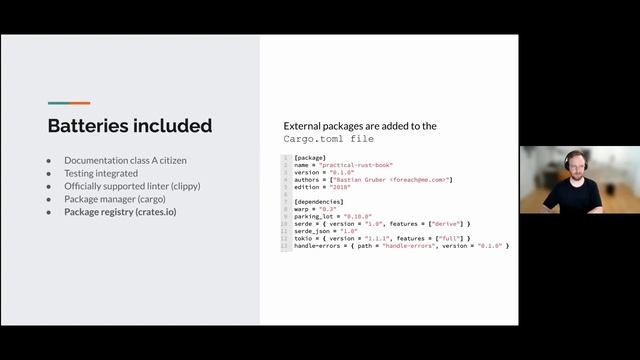 Virtual Lunch & Learn: Why you want to choose Rust for your next web service! смотреть онлайн