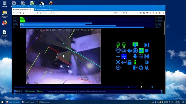 Dijkstra's Algorithm Realtime Robotic Path-Planning Vigibot.com смотреть онлайн