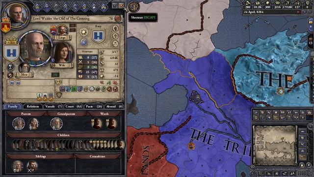 Crusader Kings 2, Game of Thrones mod смотреть онлайн