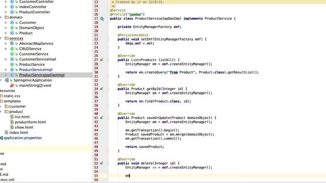 Setting up a JPA DAO with Spring Boot, Hibernate, and H2 смотреть онлайн